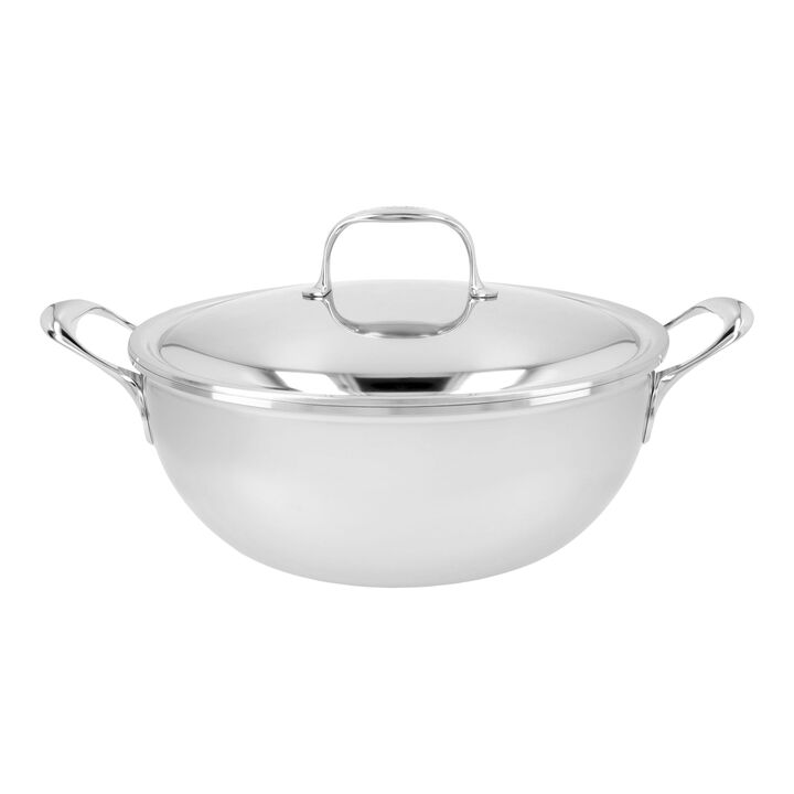 Atlantis 7, Cazo para salsas con tapa de doble pared 28 cm, 18/10 Acero inoxidable, large 1