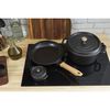Cast Iron - Minis, 0.25 qt, Mini Round Cocotte, Black - Visual Imperfections, small 7