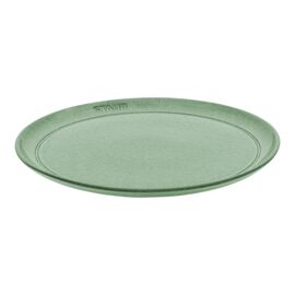 Prato plano 26 cm, Cerâmica, Verde seco