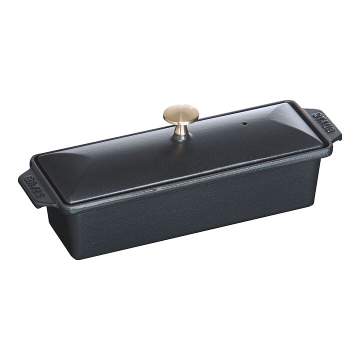 Cast Iron, 12-inch Large Terrine, Rectangular , large 1