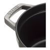 Cast Iron, 13.25 qt, Round, Cocotte, Graphite Grey - Factory Second, small 5