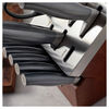 Graphite, 14-pcs, Knife block set, brown, small 4