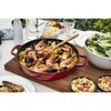 Cast Iron, 13.5-inch, Paella pan, Cherry - Factory Second, small 4