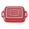 Ceramique, Ovenschaal 20 cm, Rechthoekig, Kersenrood, small 2