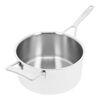 Industry 5, Casseruola con manico con coperchio - 22 cm, 18/10 acciaio inossidabile, small 3