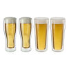 Sorrento Double Wall Glassware, 4-pc, Beer Glass Set, small 1