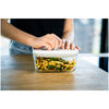 Fresh & Save, M Vacuum box, glass, grey, small 6