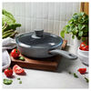 Parma Plus Ceramic, 24 cm aluminum Saute pan with lid, small 2