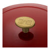 Bellamonte, Cocotte 22 cm, Rond(e), Rouge, Fonte, small 7