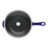 Cast Iron, 10-inch, Daily Pan With Glass Lid, Dark Blue, small 2