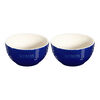 Stoneware, 6.5-inch / 2-pc, Large Universal Bowl Set, Dark Blue, small 1