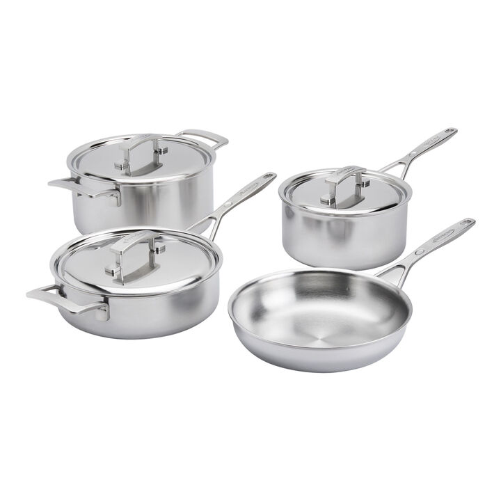 Industry 5, 7-pc, 18/10 Stainless Steel, Pots And Pans Set, large 1