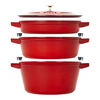 Stackable Set, Stackable Set Large 4 Piece, cast iron, small 1