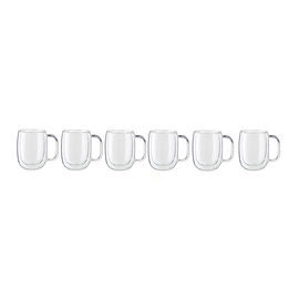 12-oz-/-8-pc  Coffee Glass Mug Set