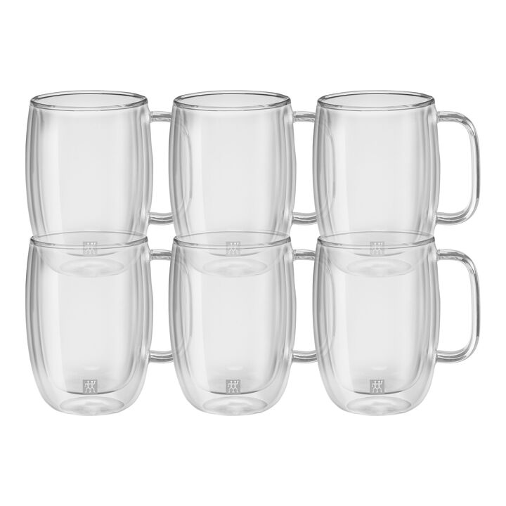 Sorrento Plus, Set de verres à latte, 6 pcs / 450 ml, large 1
