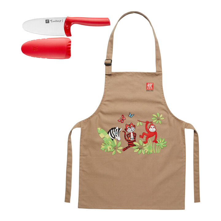 Twinny, 2-pc, Knife And Apron Set, large 1