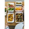 Fresh & Save, Vacu&uuml;m brooddoos L plat, Kunststof, semitransparan-La-Mer blauw, small 9