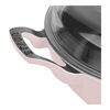 Cast Iron, 3.5 qt, Braiser With Glass Lid, Peony Pink, small 3