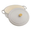 Bellamonte, Cocotte ovale - 29 cm, avorio, small 5