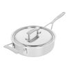 Industry 5, 3.5 qt Saut&eacute; Pan With Helper Handle And Lid, 18/10 Stainless Steel , small 2