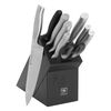 Diamond, 10-pcs, Knife block set, grey, small 1