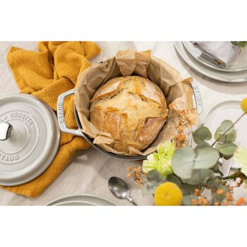 D&ouml;k&uuml;m Tencere | Tr&uuml;f Beyazı | 26 cm | 5,25 l | yuvarlak,,large 8