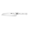Pro le blanc, 7-inch, Hollow Edge Slim Santoku Knife, small 1