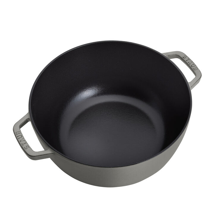 Cast Iron, 5 qt, Essential French Oven, Graphite Grey, large 4