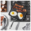Motion, 28 cm / 11 inch aluminum square Grill pan, black, small 7