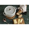 Cast Iron, 4 qt, Round, Dutch Oven, White Truffle - Factory Second, small 9