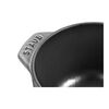 La Cocotte, 12 cm round Cast iron Rice Cocotte graphite-grey, small 9