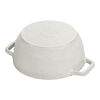 鋳物ホーロー鍋, Wa-NABE S スノーフレーク 16 cm, 鋳鉄, small 4