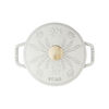 La Cocotte, 1.1 l cast iron round French oven marguerite, white truffle, small 2