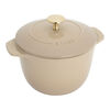 Cast Iron, 1.5 qt, Petite French Oven, Sesame, small 1