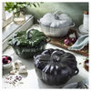 Cast Iron, 3.5 qt, Pumpkin, Dutch Oven With Stainless Steel Knob, Matte Black, small 8
