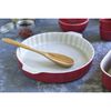 Ceramique, 30 cm ceramic round Pie dish, cherry, small 5