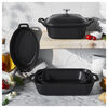 Stoneware, 5-pc, Mixed Baking Dish Set, Matte Black, small 2