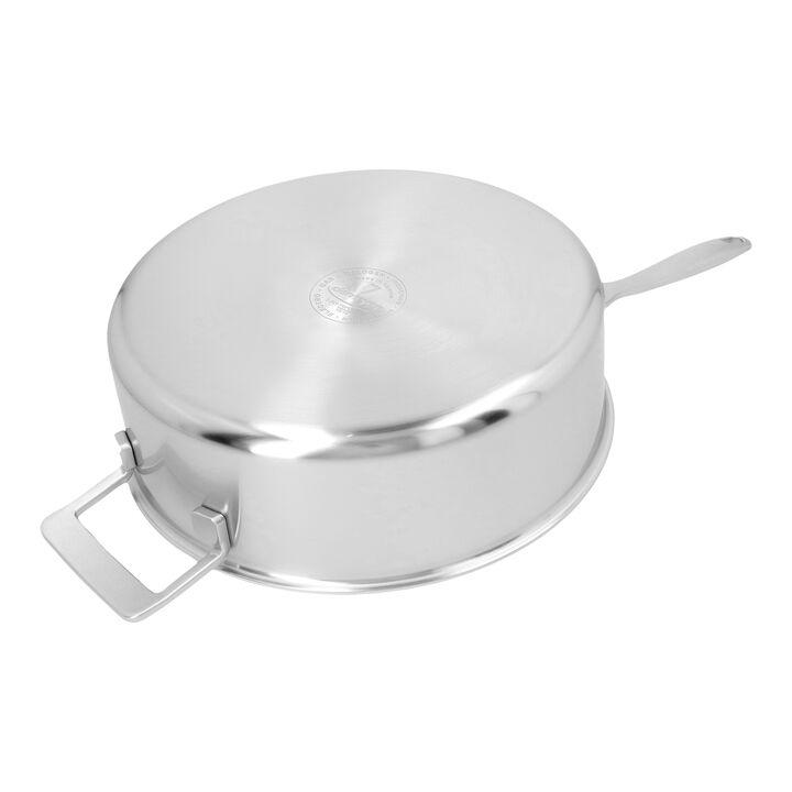 Industry 5, 28 cm round 18/10 Stainless Steel Saute pan with lid silver, large 3