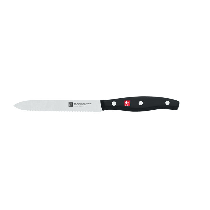 TWIN Signature, 5-inch Utility Knife, Serrated Edge , large 1