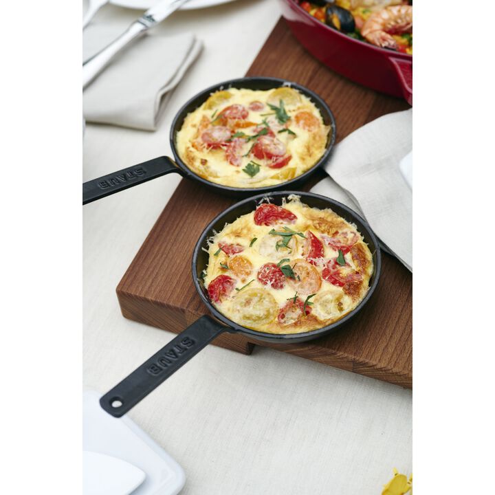 Cast Iron, 4.5-inch, Mini Frying Pan, Matte Black, large 2