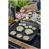 Grill Pans, 30 cm cast iron square American grill, black - Visual Imperfections, small 4