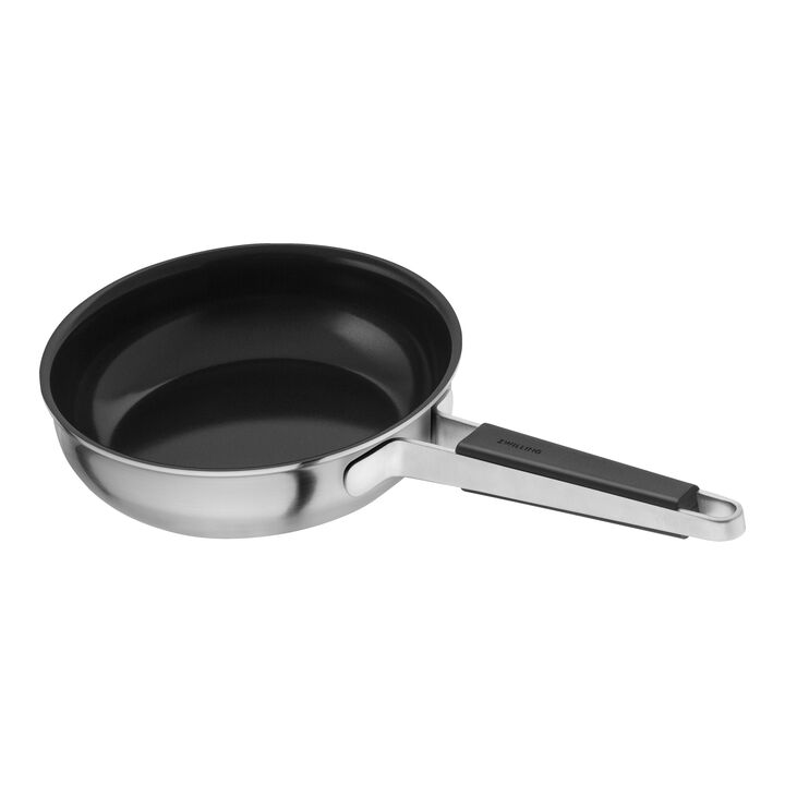 Pure, Sartén, 20 cm, 18/10 Acero inoxidable, Revestimiento cerámico antiadherente, large 1