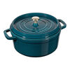 La Cocotte, Cocotte 24 cm / 3,7 l, Rond, La-mer, small 1