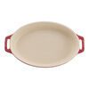 Stoneware, 2-pc, Oval Baking Dish Set, Cherry, small 4