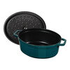 La Cocotte, Cocotte 31 cm, Ovale, La Mer, Fonte, small 3