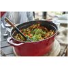 La Cocotte, 8 l cast iron oval Cocotte, cherry, small 4