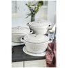 La Cocotte, 4 l cast iron round Twister Cocotte, white truffle, small 9