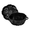 Cast Iron, 3.5 qt, Pumpkin, Dutch Oven With Stainless Steel Knob, Matte Black, small 6