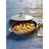 Cast Iron, 9-inch, Oval, Covered Baking Dish With Lid, Graphite Grey, small 5
