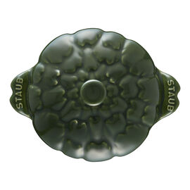 Cocotte 13 cm, Alcachofra, Verde manjericão, Cerâmica